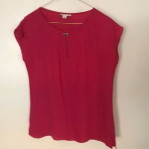 Banana Republic pink dress shirt, size 2